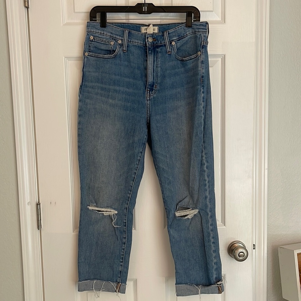 Madewell crop jeans size 29